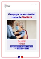 Le guide d’organisation de la vaccination en EHPAD et USLD (Phase 1)
