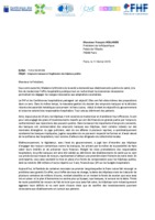 le courrier commun de la FHF et des Conférences hospitalières adressé à François HOLLANDE concernant les emprunts toxiques et la fragiliisation des hôpitaux publics.