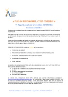 Dossier de candidature_Appel à projets_Fondation AUTONOMIA Décembre 2020