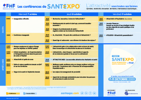 Programme Salon Santé Expo Paris 2020