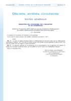 Arrêté du 17 décembre 2014 relatif aux prix des prestations d’hébergement de certains établissements accueillant des personnes âgées