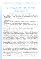 Décret n°2007-975 du 15 mai 2007 fixant le contenu du cahier des charges pour l’évaluation des activités et de la qualité des prestations des ESSMS