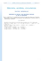 Décret n°2007-975 du 15 mai 2007 fixant le contenu du cahier des charges pour l’évaluation des activités et de la qualité des prestations des ESSMS -Rectificatif