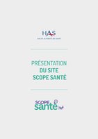 HAS - Présentation du site Scope Santé - novembre 2013