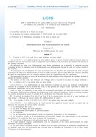 Loi n°2009-879 du 21 juillet 2009 portant réforme de l’hôpital et relative aux patients, à la santé et aux territoires