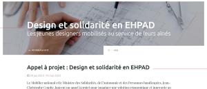 DESIGN ET SOLIDARITÉ EN EHPAD