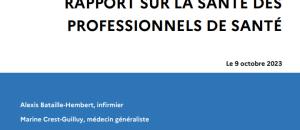 Quid de la santé des professionnels de santé?