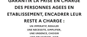 Remise du rapport sur le reste à charge en EPHAD par la députée Christine PIRÈS-BEAUNE