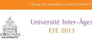 Université Inter-Âges de la Sorbonne : Interview de Madame Joëlle BOSCHER