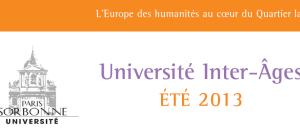 Université Inter-Âges de la Sorbonne : Interview de Madame Joëlle BOSCHER