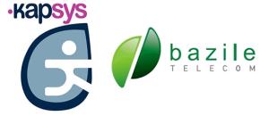 KAPSYS s'associe à BAZILE TELECOM pour la distribution de son Smartphone dédié aux seniors