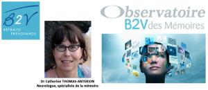 Une neurologue spécialiste de la mémoire rejoint le Conseil Scientifique de l'Observatoire B2V des Mémoires.