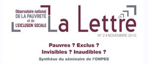 Séminaire Invisibles de l'ONPES