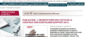 Publication de l'ANAP