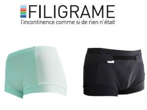  alt="FILIGRAME : des sous-vêtements éco-conçus de fabrication 100% française qui viennent en aide aux personnes souffrant de problèmes d'incontinence"