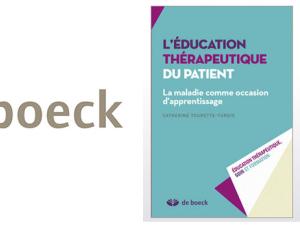  alt="Sortie de l'ouvrage "L'Education Thérapeutique du Patient : la maladie comme occasion d'apprentissage""