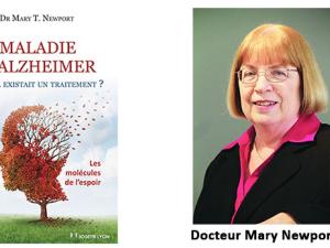  alt="Conférence du Dr Mary Newport, auteure de "Maladie d'Alzheimer, et s'il existait un traitement ? Les molécules de l'espoir""